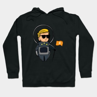 Bitcoin To The Moon, Tendies, Wallstreetbets, WSB, Investor Gift, Diamond Hands, Meme Hoodie